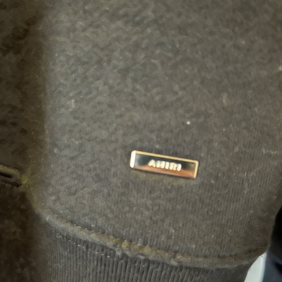 AMIRI Men's Script Logo Crew Sweatshirt- SZ SMALL - Picture 8 of 8